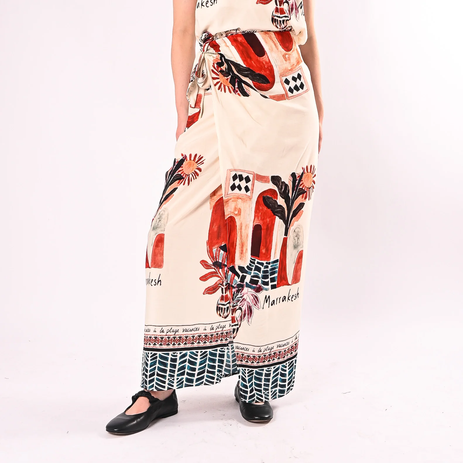 HAVEONA - GONNA PAREO LUNGA MARRAKESH ART.GMA-Q292/F - FANTASIA