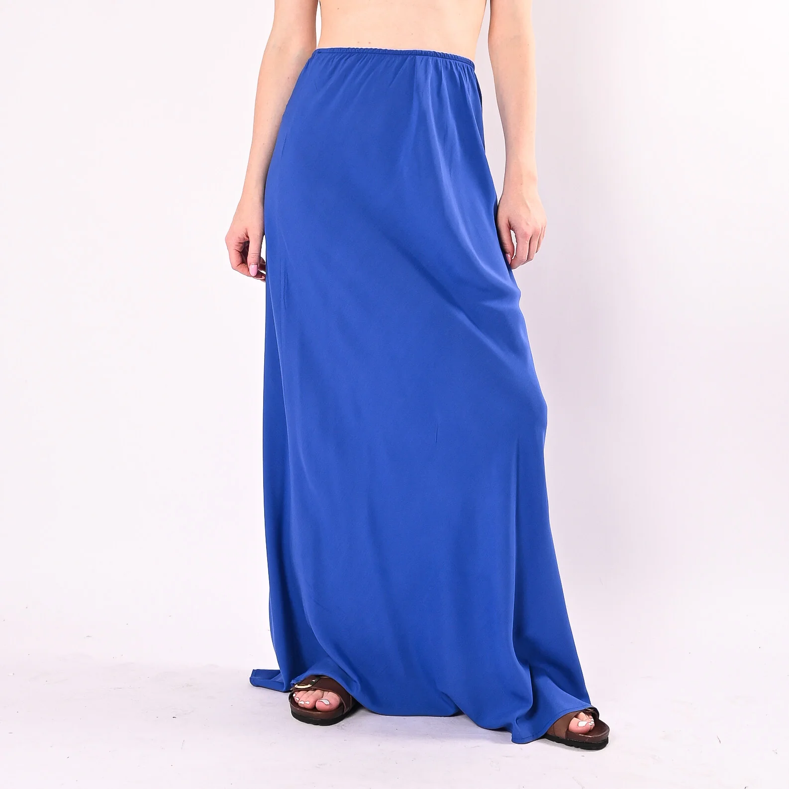 HAVEONE - GONNA LUNGA PURA VISCOSA  ART. GIA-Q216/B - BLUETTE