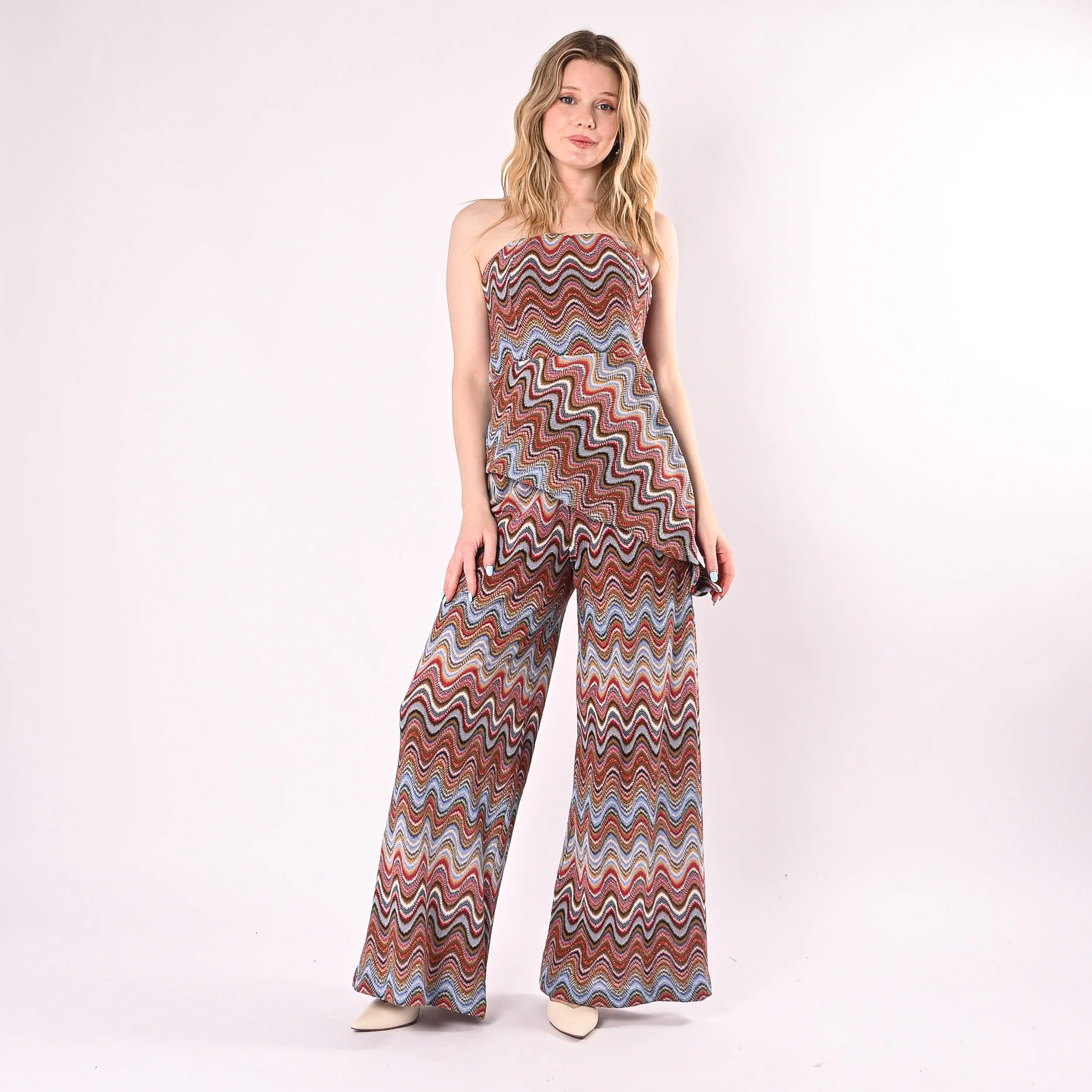TENSIONE IN - TOP MISSONI A FASCIA ASIMMETRICO ART.S26TI05/F - FANTASIA - Image 6